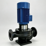 Vertical pipeline pump