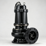 Vortex cutting submersible sewage pump