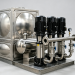 Box-type negative pressure water supply unit