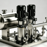 Tank-type negative pressure water supply unit